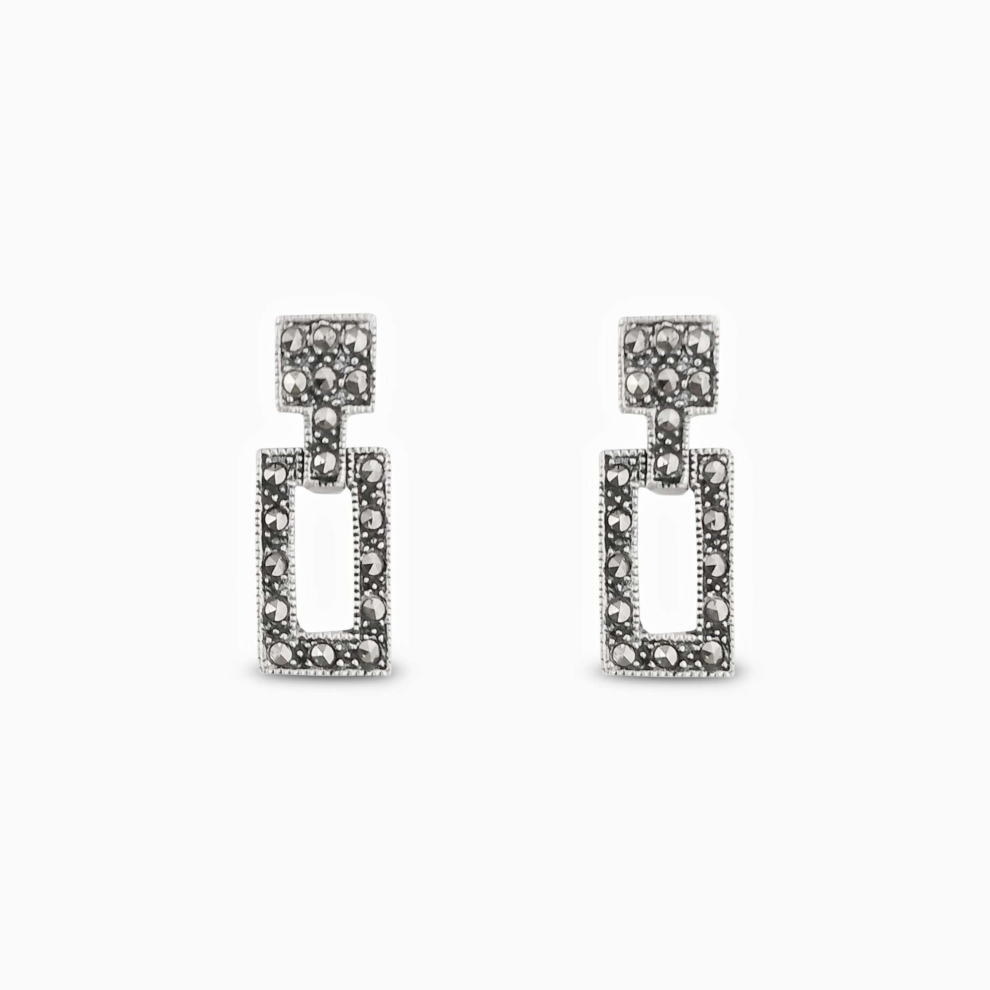 Silver Elegant Dangler Earrings